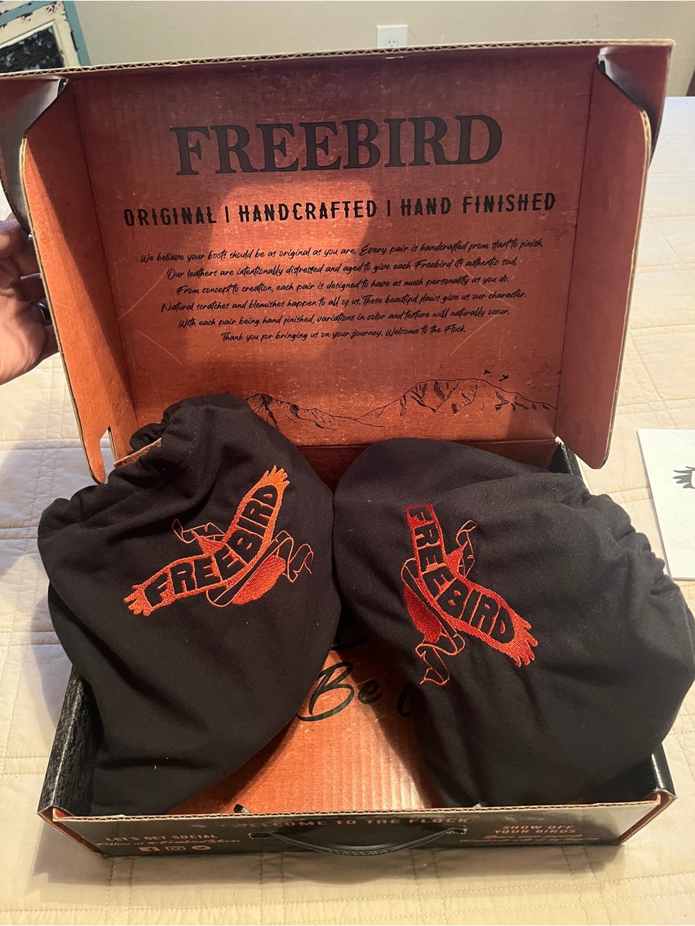 Freebird Saphire Cognac shoes
New in box. Size 8 - Picture 7 of 7
